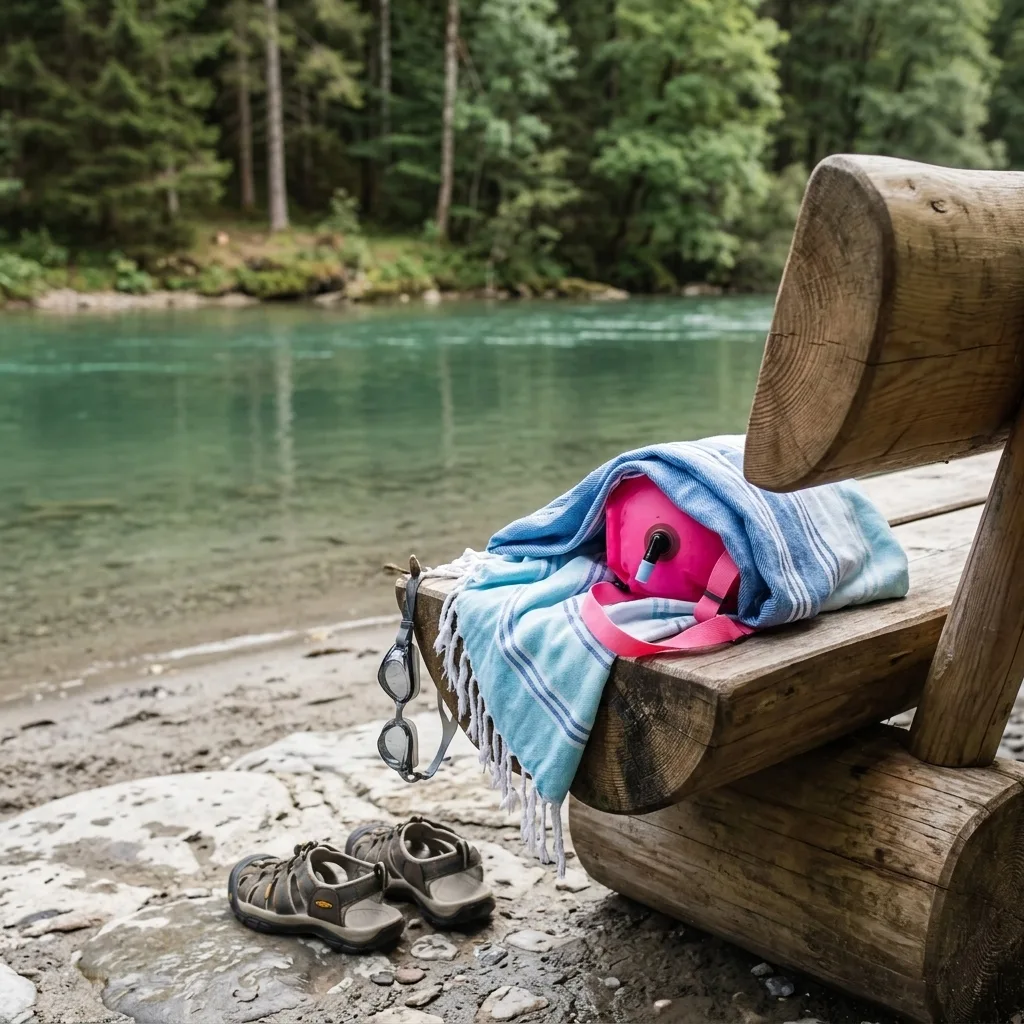 Fluss Schwimmen Bundle, Erlebnis (Szene) 1