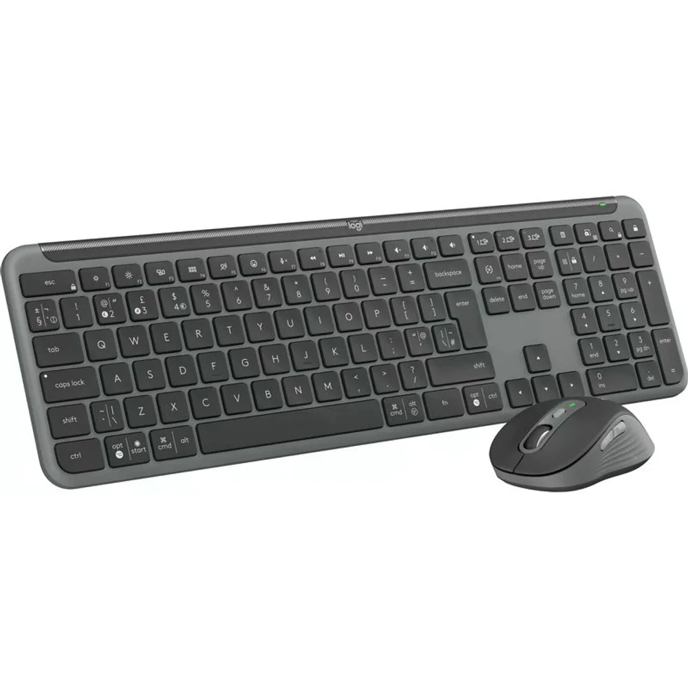 Logitech Tastatur-Maus-Set MK950 Signature Slim Combo